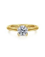 Odin Charm Diamond Semi-Mount Ring