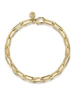 14K Yellow Gold Chain Bracelet