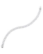 14k White Gold Diamond Bracelet