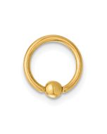 Briar 14K 16 Gauge Polished Septum Cartilage Ring