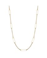 18" 14k Paperclip Chain