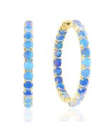 VerDorVer 14K Yellow Gold Diamond Statement Earrings