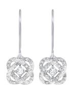 14kt White Gold Earring 1/4ctw