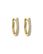 PhoVioLo 14K White Gold Diamond Earrings