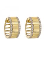 14k Yellow Gold Diamond Earrings .50CTW