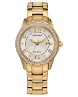 FE1147-79P Gold-tone Crystal Watch