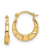 Huggy Nook 14k Madi K Hoop Earrings
