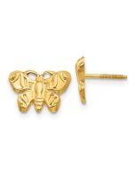 Ripple Star 14k Madi K Butterfly Earrings