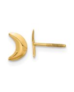 Sparkle Bug 14k Madi K Moon Post Earrings