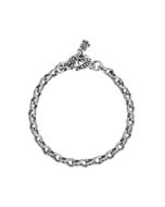 King Baby Small Twisted Eight Link Bracelet