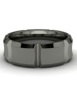 Tantalum Wedding Band Front View