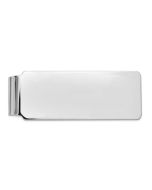 Lyra 14K White Gold Men's Polished Money Clip