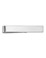 Isolde 14k White Gold Men's Polished Tie Bar