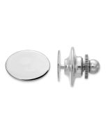 Valora 14kw Men's Oval High Polished Tie Tac