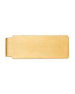 Lyra 14k Men's Satin Finish Money Clip