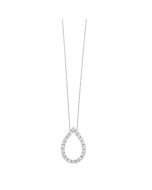 14k Diamond Necklace 1/7ctw