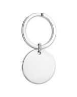 Aria Sterling Silver Rhodium-plated Key Ring