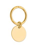Briar Sterling Silver Gold-plated Key Chain