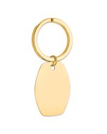 Sterling Silver Gold-plated Key Chain