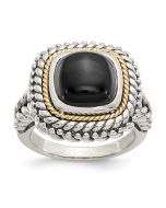 Xanthe Rise Onyx Ring