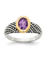 Rosaline Muse Amethyst Ring