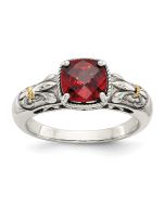 Aquila Crest Garnet Ring