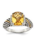 Sedona Gilt Diamond Ring