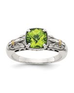 Petra Mist Peridot Ring