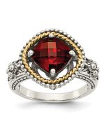 Jessamy Fleur Garnet Ring