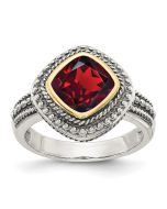 Percival Vale Garnet Ring