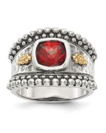 Valen Prime Garnet Ring