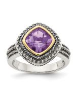 Vespera Rise Amethyst Ring