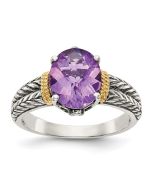 Soren Echo Amethyst Ring