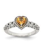 Leora Echo Citrine Ring