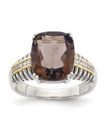 Xanthe Gilt Diamond Ring