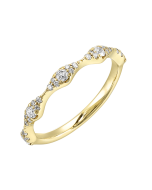 Ardent 14K Yellow Gold 1/3CTW Diamond Band