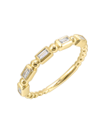 Elunara 14K Yellow Gold 1/5CTW Diamond Band