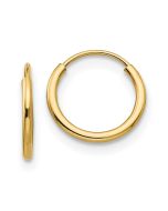 Twinkle 14k Madi K Endless Hoop Earrings