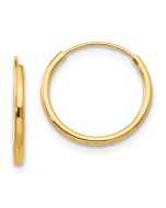 Sunny 14k Madi K Endless Hoop Earrings