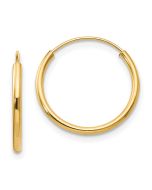 Sunny 14k Madi K Endless Hoop Earrings