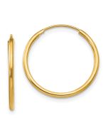 Twinkle 14k Madi K Endless Hoop Earrings