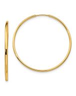 Bumble 14k Madi K Endless Hoop Earrings