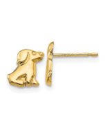 Peaches Song 14k Madi K Dog Post Earrings