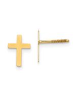 Sunbeam Pie 14k Madi K Cross Post Earrings
