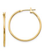 Giggles 14k Madi K 1mm Hoop Earrings