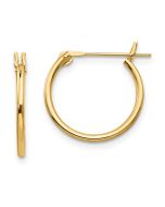 Giggles 14k Madi K 1.25mm Hoop Earrings