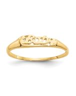 Muffin Glow 14k Madi K Baby Ring