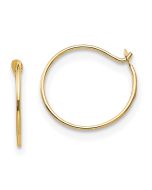 Bumble 14k Madi K Sm. Endless Hoop Earrings