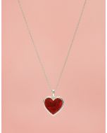 Precious Crush Ruby Heart Pendant