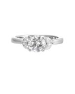 Petal Elegance Solitaire Semi-Mount Ring .26CTW
